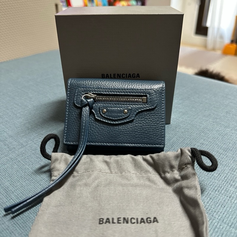 Balenciaga 迷你三折錢包 短夾-6