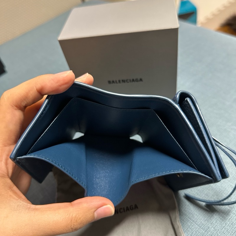 Balenciaga 迷你三折錢包 短夾-9