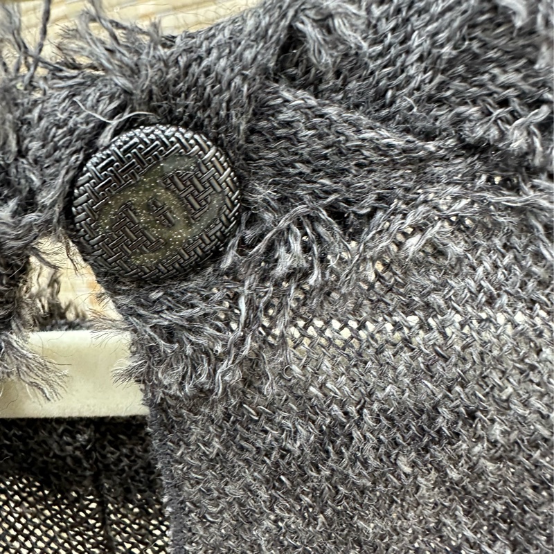 Chanel 香奈兒 14年藏青粗呢 34碼-4