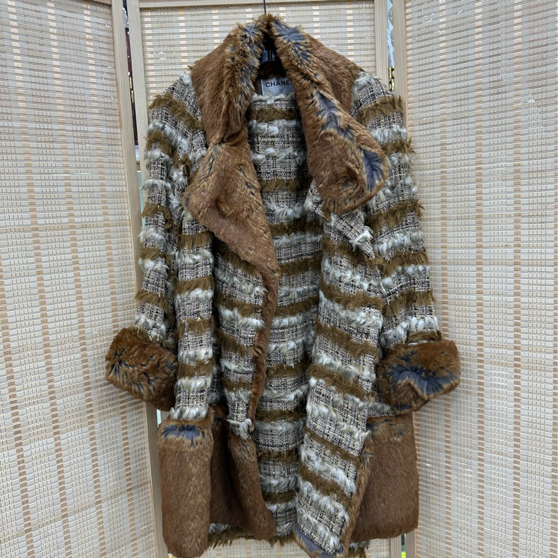 Chanel 香奈兒 走秀花尼編織洋裝 38碼-5