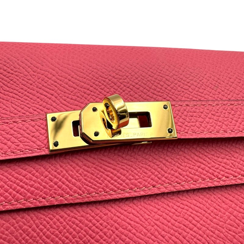 【美收精品】HERMES Kelly Long Wallet X刻 金扣長錢包 C-116【隔月月中將轉賣至日本 上架期限30天】-10