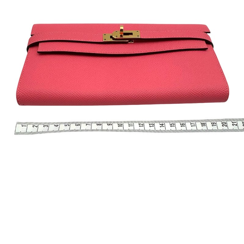 【美收精品】HERMES Kelly Long Wallet X刻 金扣長錢包 C-116【隔月月中將轉賣至日本 上架期限30天】-15