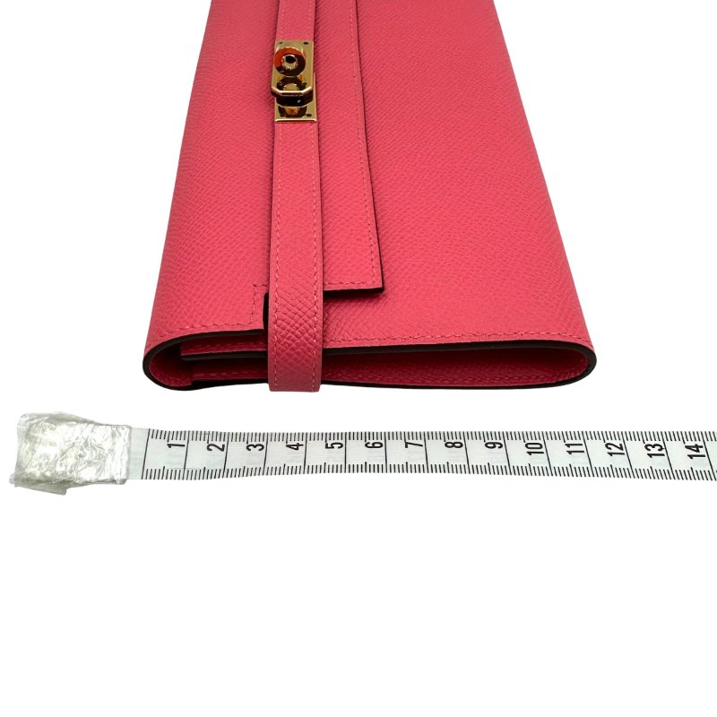 【美收精品】HERMES Kelly Long Wallet X刻 金扣長錢包 C-116【隔月月中將轉賣至日本 上架期限30天】-16