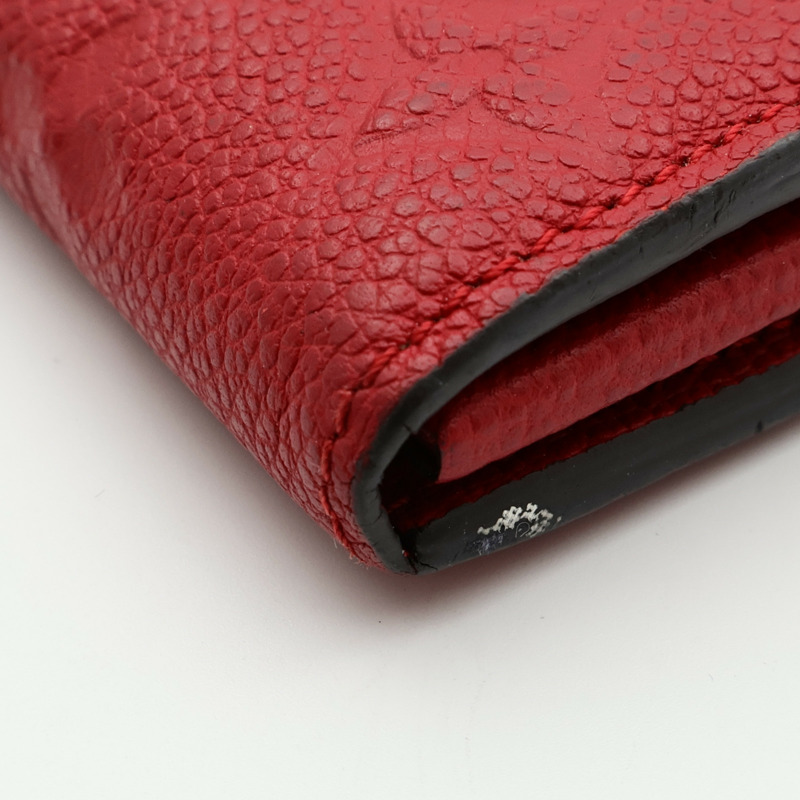 LOUIS VUITTON Monogram Empreinte Sarah Wallet金扣長錢包-9