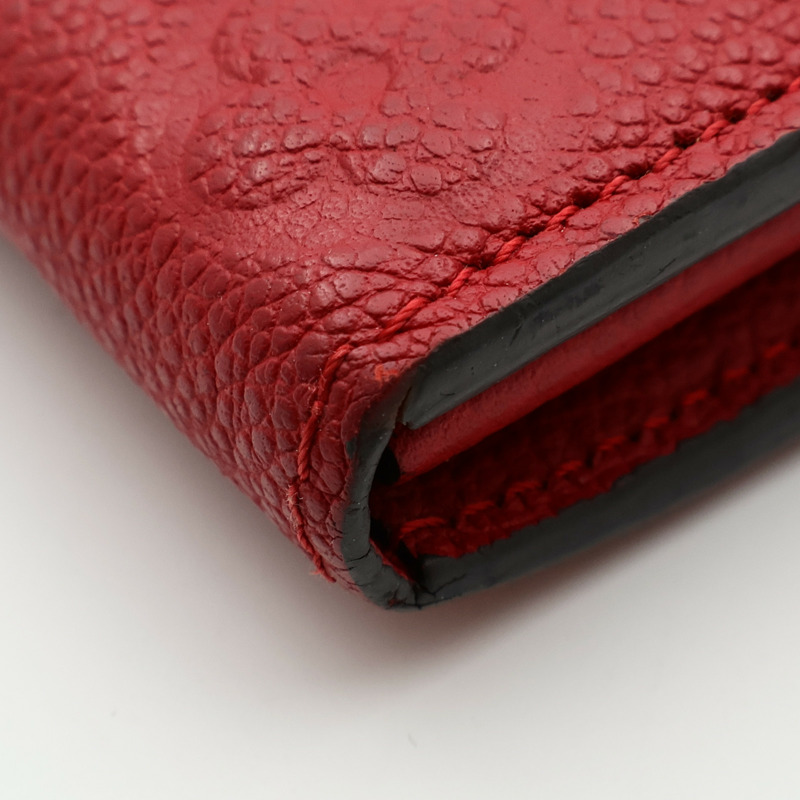 LOUIS VUITTON Monogram Empreinte Sarah Wallet金扣長錢包-11