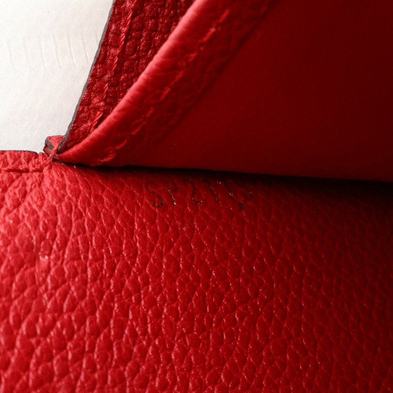 LOUIS VUITTON Monogram Empreinte Sarah Wallet金扣長錢包-14