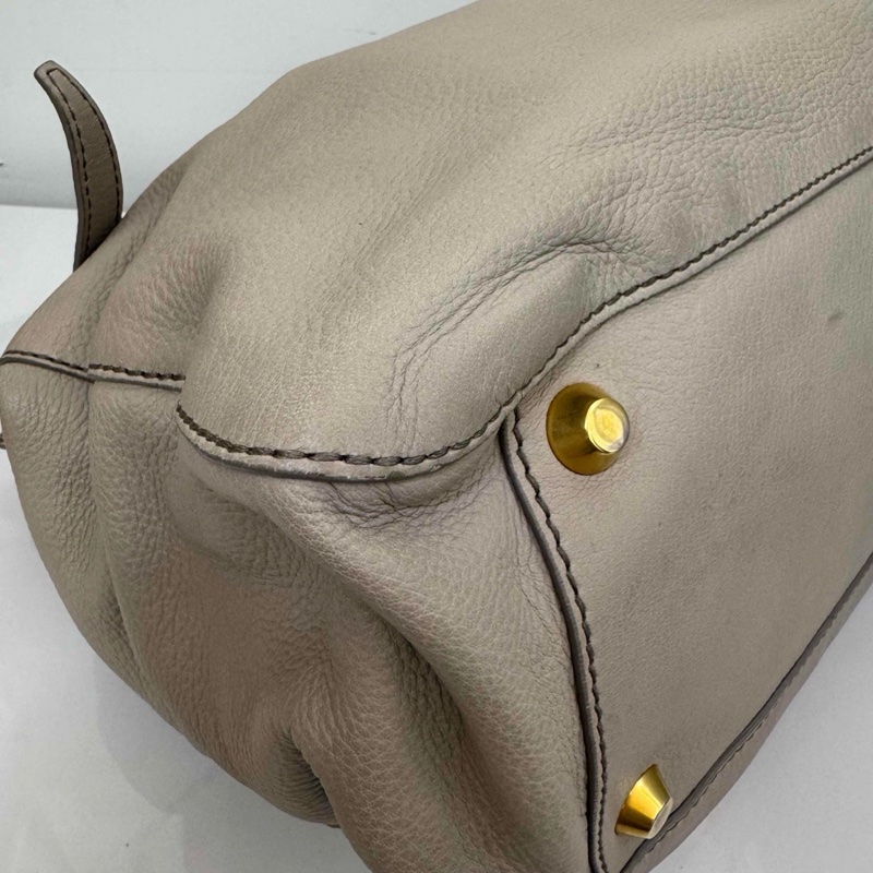 Miu Miu • 大象灰全皮托特包 Tote-6