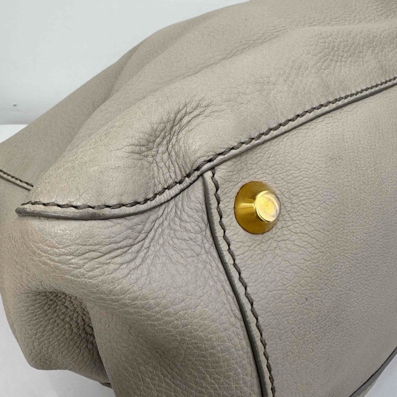 Miu Miu • 大象灰全皮托特包 Tote-8