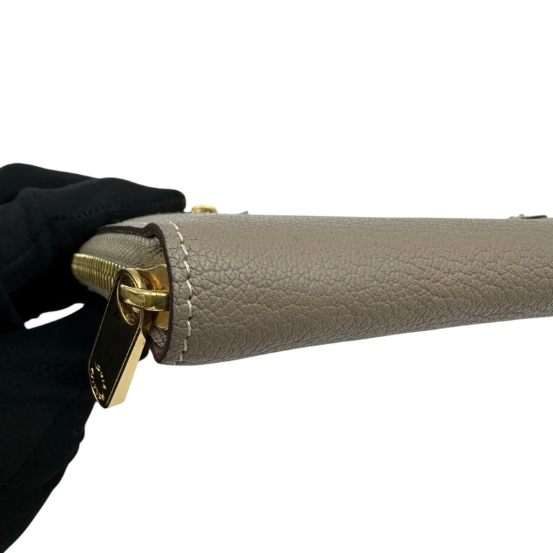 【美收精品】Louis Vuitton 淺灰色長夾錢包 C-119【隔月月中將轉賣至日本 上架期限30天】-6