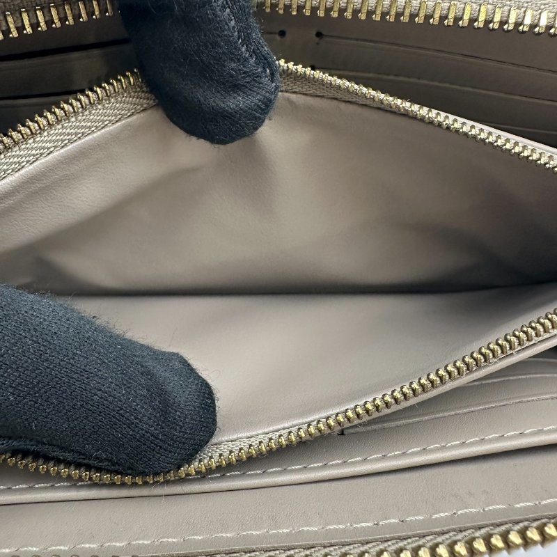 【美收精品】Louis Vuitton 淺灰色長夾錢包 C-119【隔月月中將轉賣至日本 上架期限30天】-10