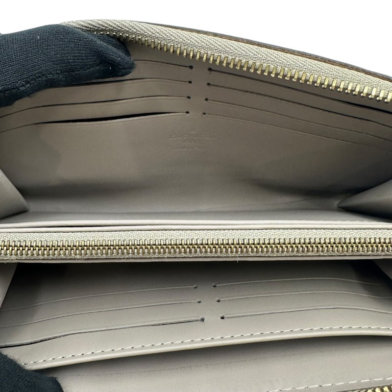 【美收精品】Louis Vuitton 淺灰色長夾錢包 C-119【隔月月中將轉賣至日本 上架期限30天】-12