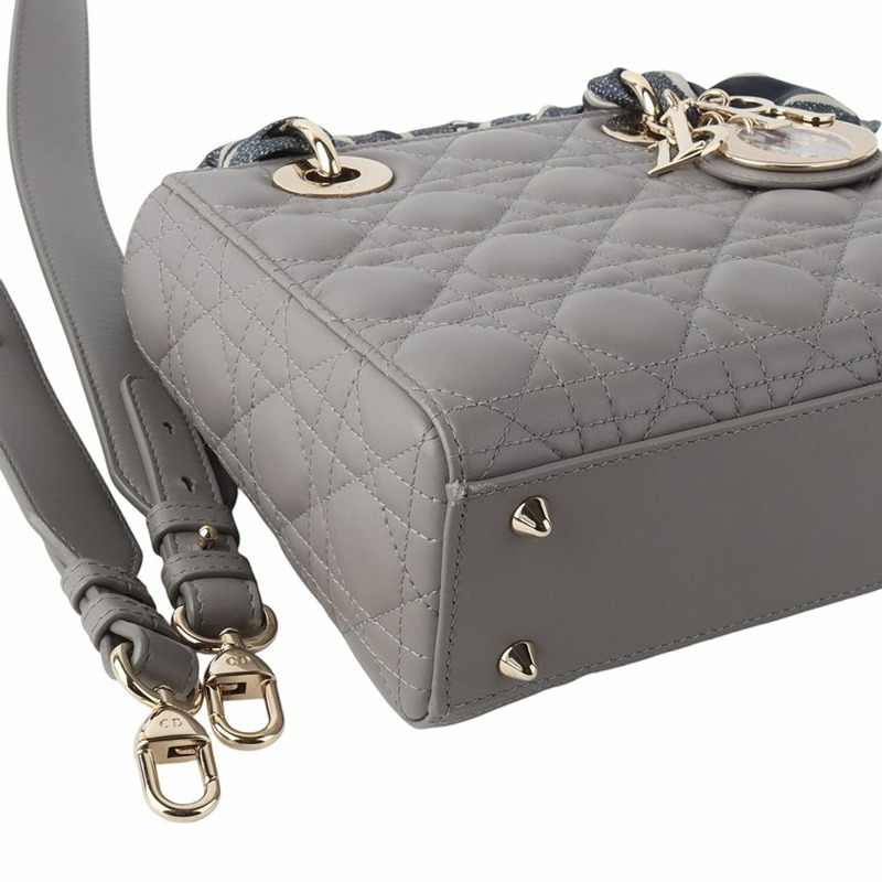 【包稅】DIOR Ramskin Cannage Lady Dior My ABC 小號（百貨商店代金券）-4