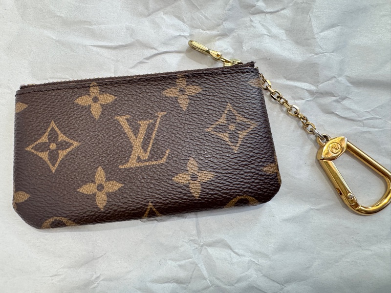 LOUIS VUITTON 卡夾 拉鏈零錢包老花經典零錢包 卡包-1