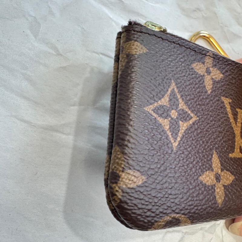 LOUIS VUITTON 卡夾 拉鏈零錢包老花經典零錢包 卡包-6
