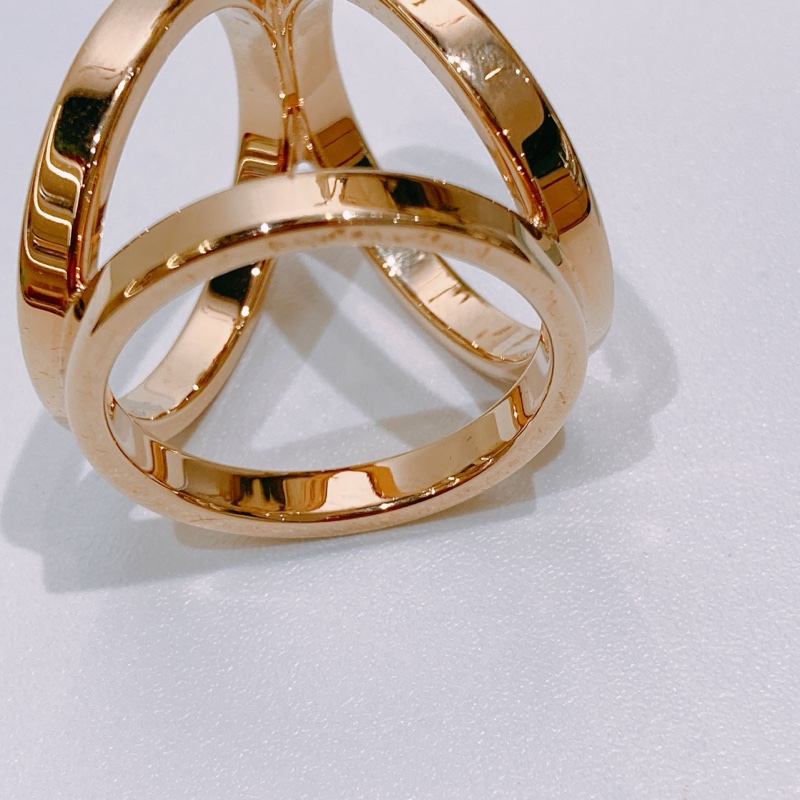 TW4650 HERMES 愛馬仕三角圓形小絲巾扣TRIO SCARF 90 RING-3