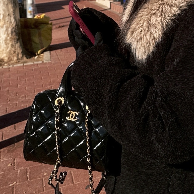 chanel 25a 保齡球包 油蠟皮(最難買的!!!-0