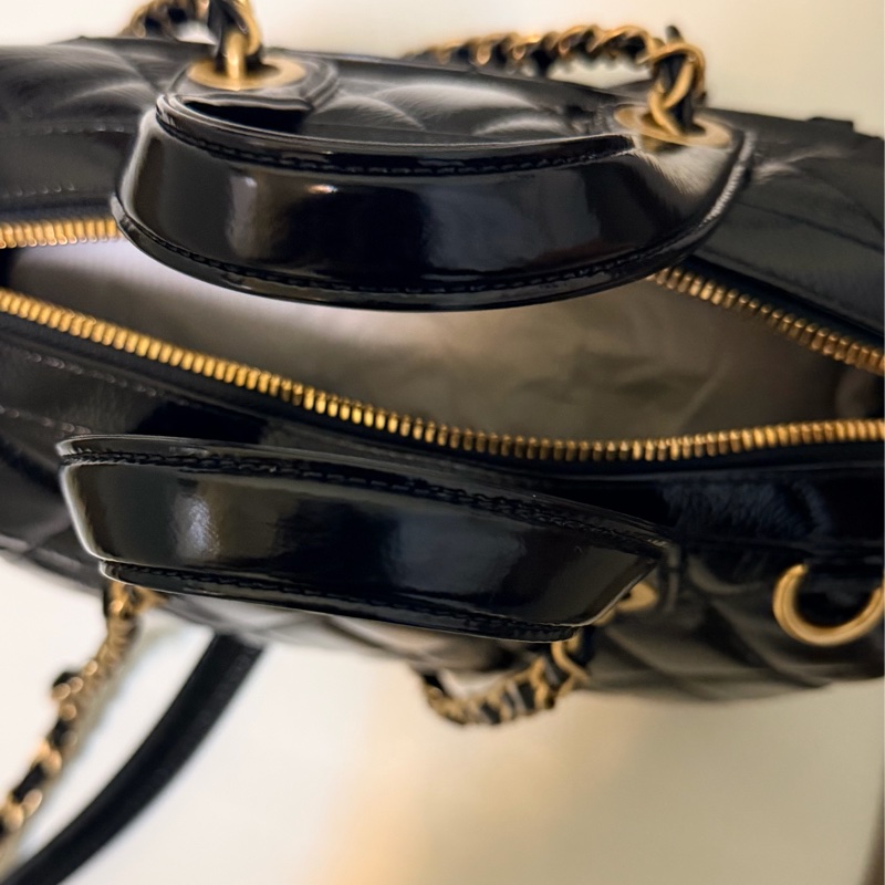 chanel 25a 保齡球包 油蠟皮(最難買的!!!-4