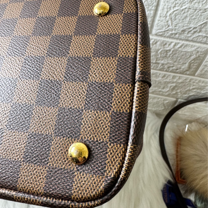 Lv手提包-肩背包 N41435 Damier Canvas 帆布 棕色-9