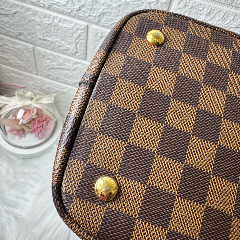 Lv手提包-肩背包 N41435 Damier Canvas 帆布 棕色-10