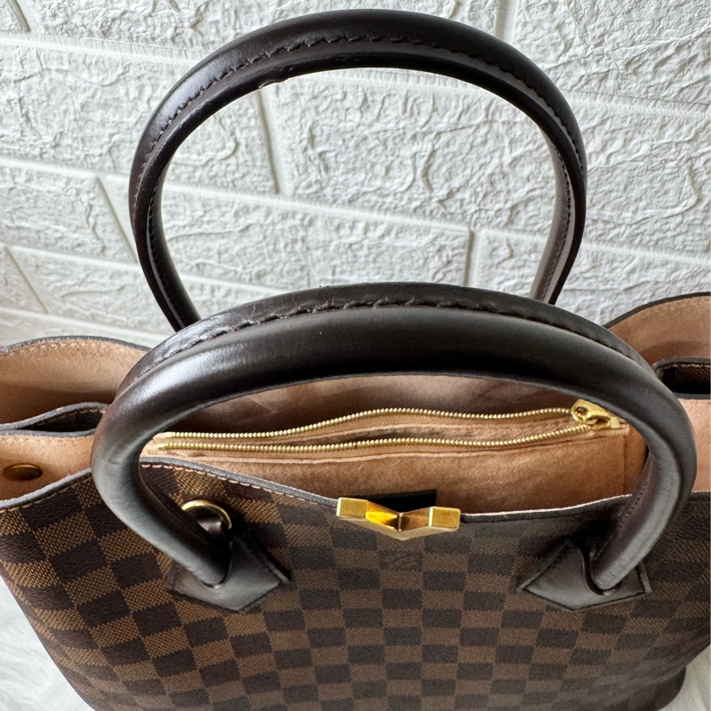Lv手提包-肩背包 N41435 Damier Canvas 帆布 棕色-12