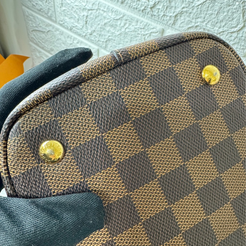 Lv手提包-肩背包 N41435 Damier Canvas 帆布 棕色-17
