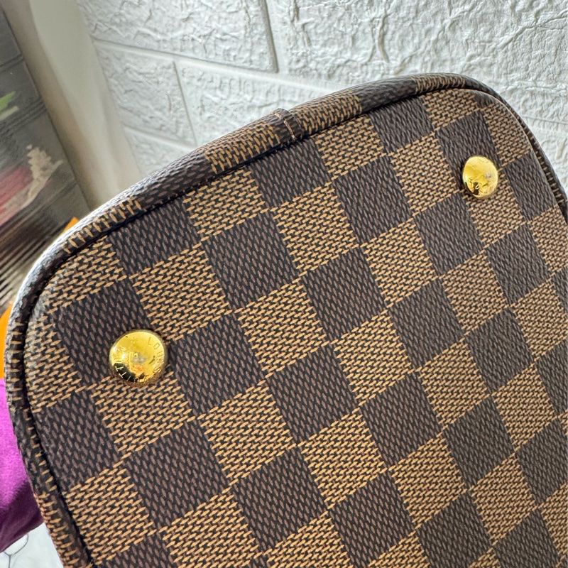 Lv手提包-肩背包 N41435 Damier Canvas 帆布 棕色-18