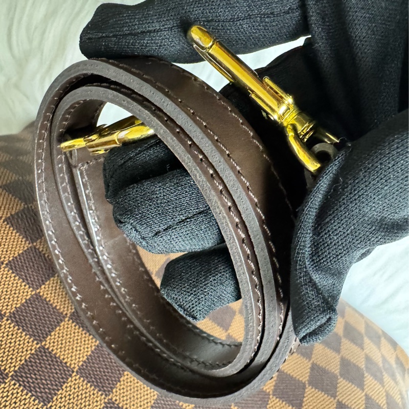Lv手提包-肩背包 N41435 Damier Canvas 帆布 棕色-22