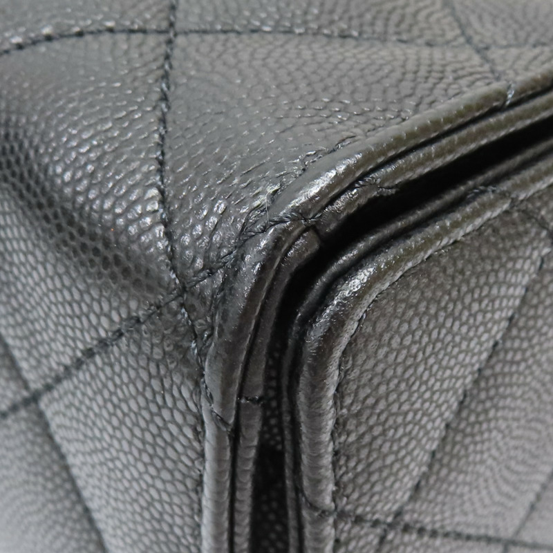 黑色 荔枝紋 牛皮 25包 中號 手提包 AS5311【CHANEL 香奈兒】 AS5311-14