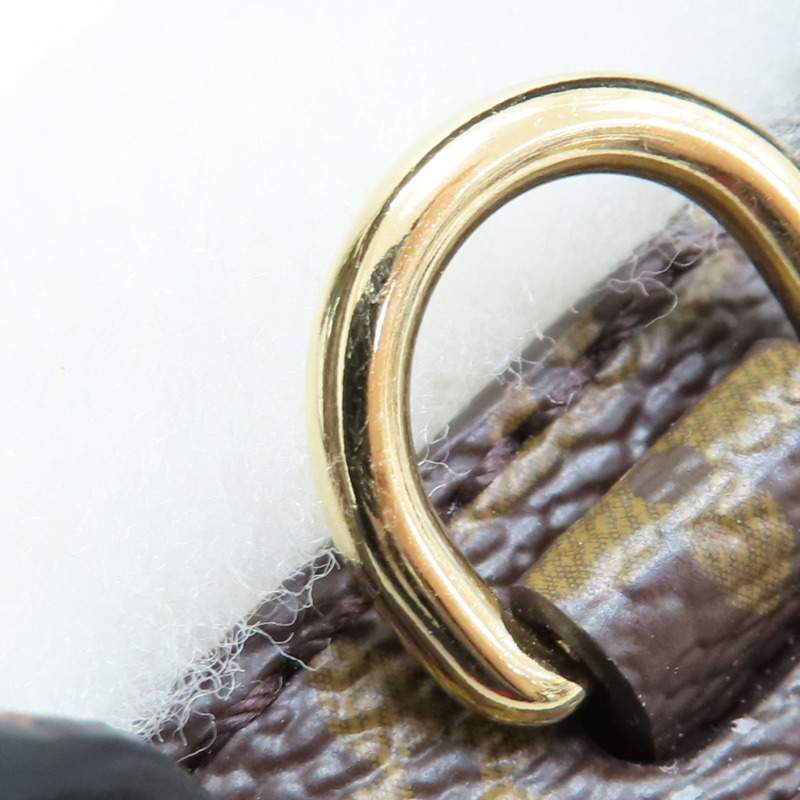 白色毛絨 棕色原花帆布 Viv-ified 後背包 兩用包【LOUIS VUITTON LV 路易威登】 M26246-15