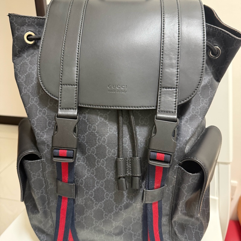 GUCCI GG Supreme bagpack後背包-5