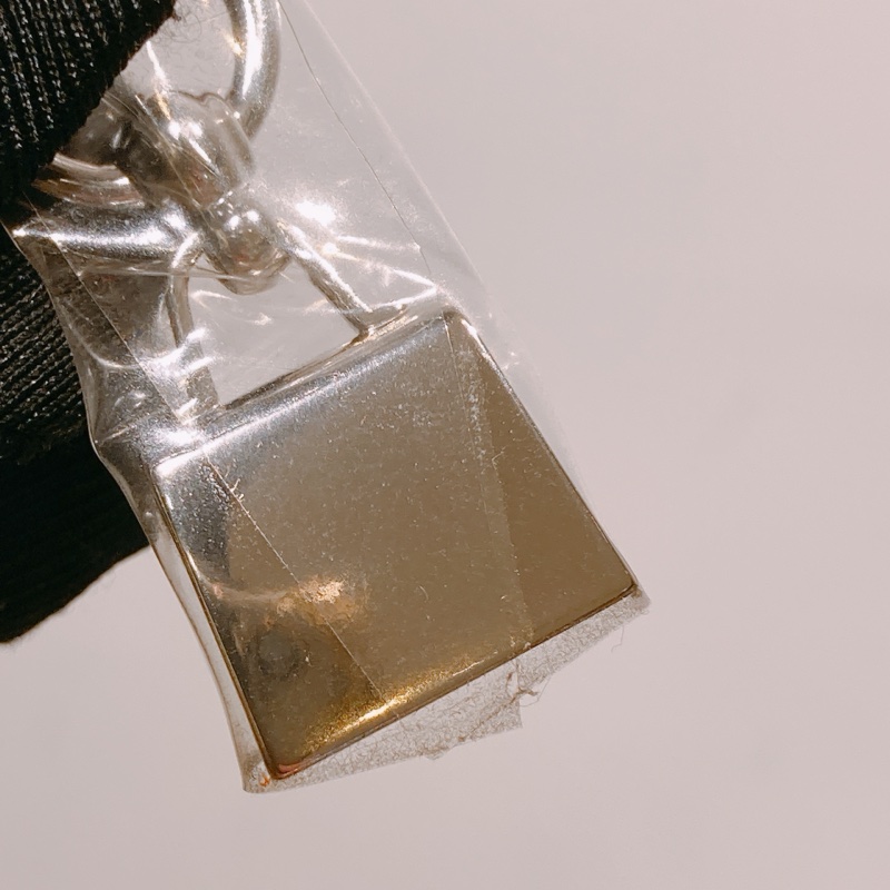 TW4561 HERMES 愛馬仕凱莉系列純銀小絲巾扣AMULETTES KELLY MINI SCARF RING-3