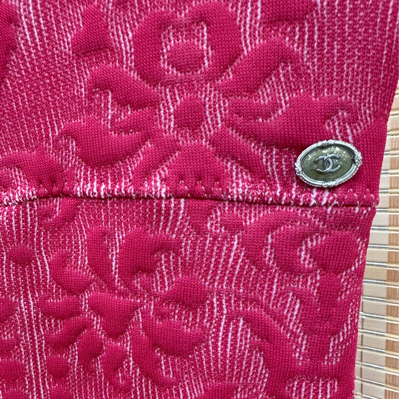 Chanel 香奈兒 13C 粉紅無袖洋裝 38碼-2