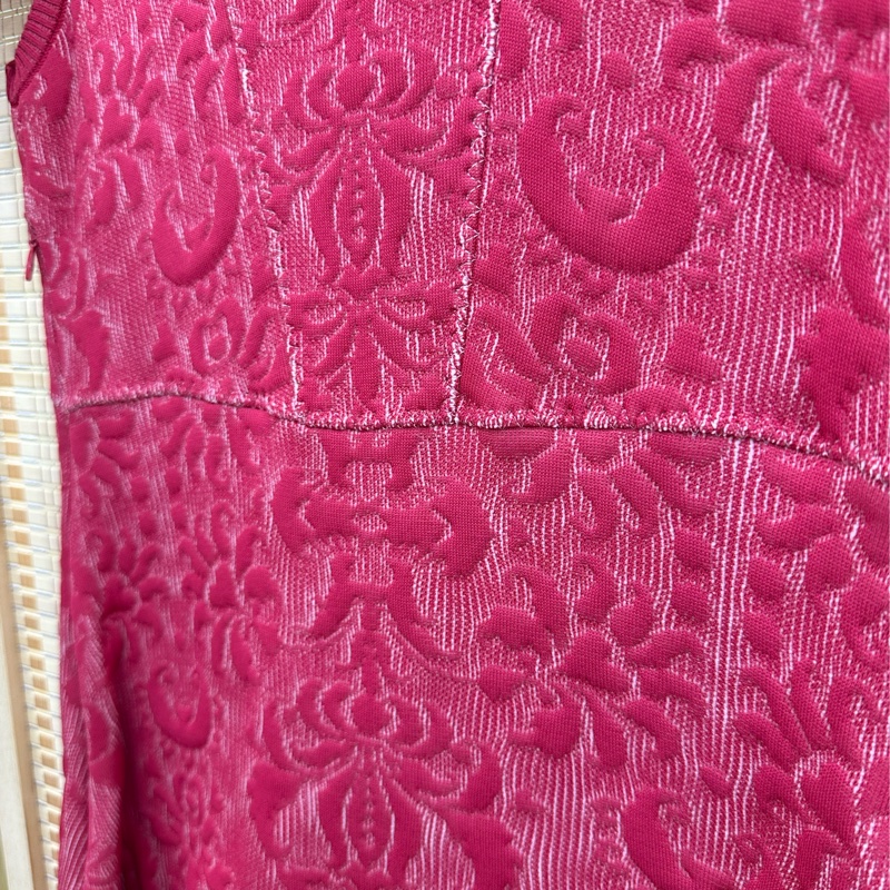 Chanel 香奈兒 13C 粉紅無袖洋裝 38碼-3