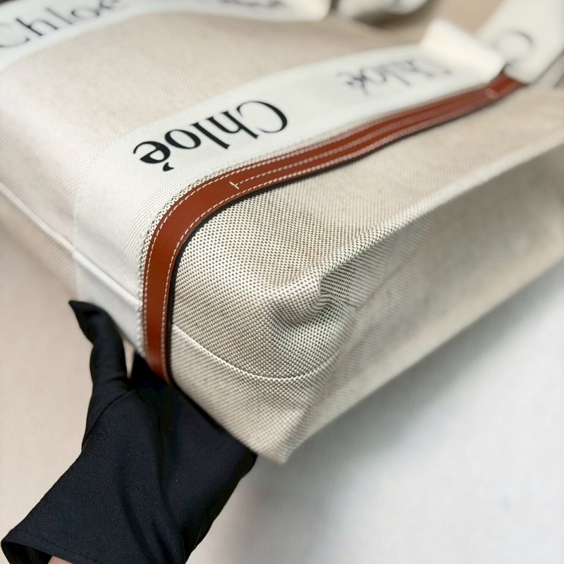 🏷Chloe 蔻依．Woody tote 中號/客人寄賣-5