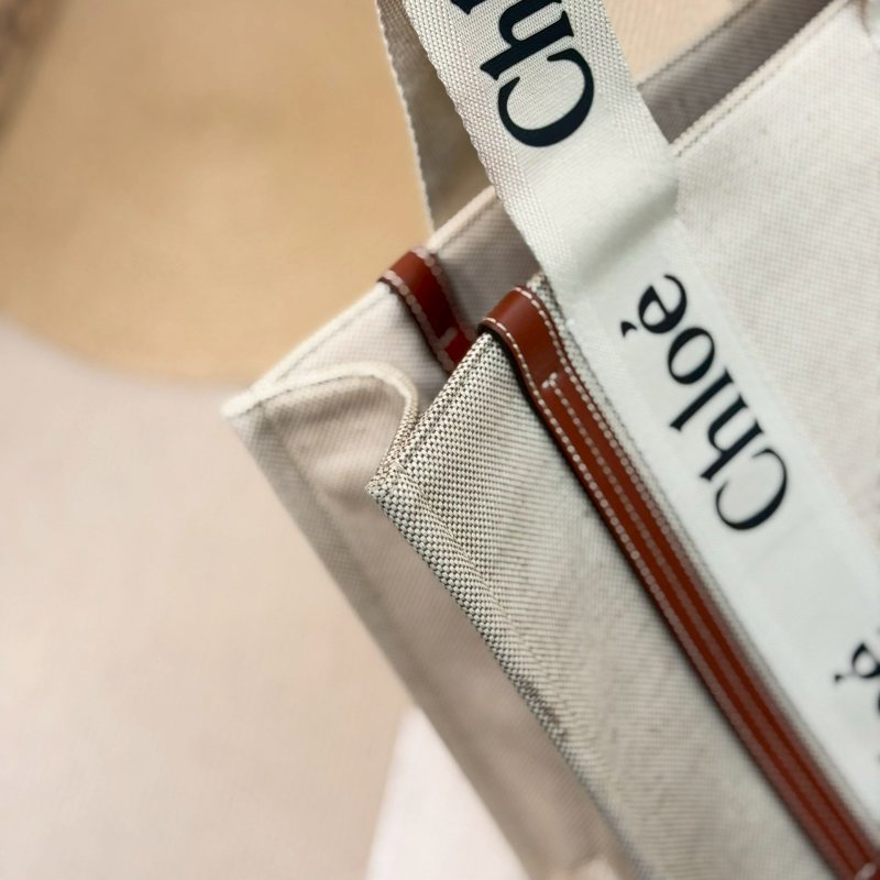 🏷Chloe 蔻依．Woody tote 中號/客人寄賣-8