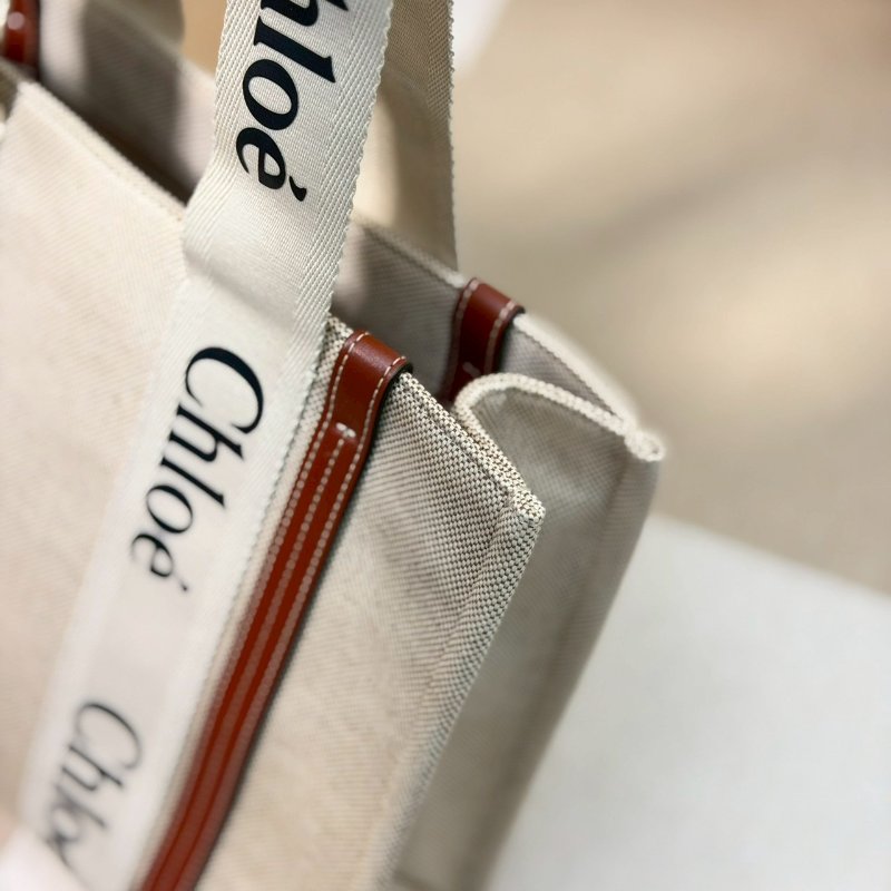 🏷Chloe 蔻依．Woody tote 中號/客人寄賣-9