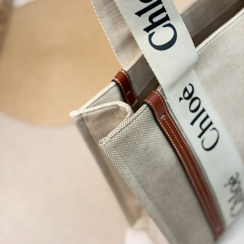 🏷Chloe 蔻依．Woody tote 中號/客人寄賣-10