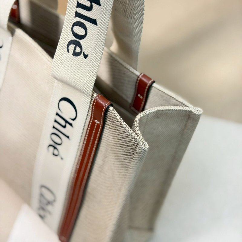 🏷Chloe 蔻依．Woody tote 中號/客人寄賣-11