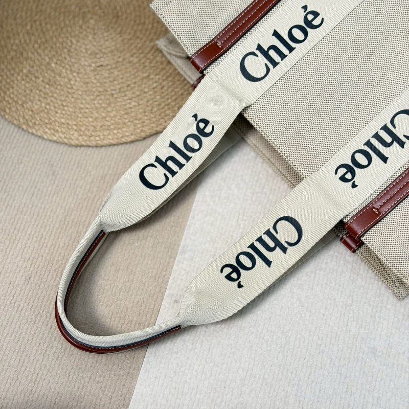 🏷Chloe 蔻依．Woody tote 中號/客人寄賣-16