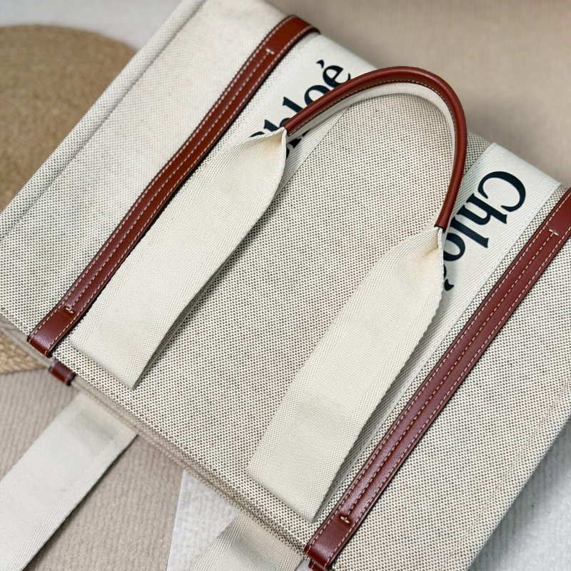 🏷Chloe 蔻依．Woody tote 中號/客人寄賣-17