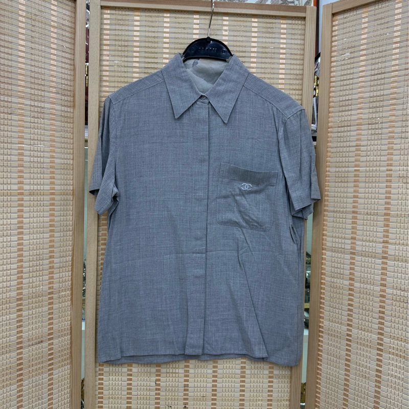 Chanel 香奈兒 短袖襯衫 38碼-0