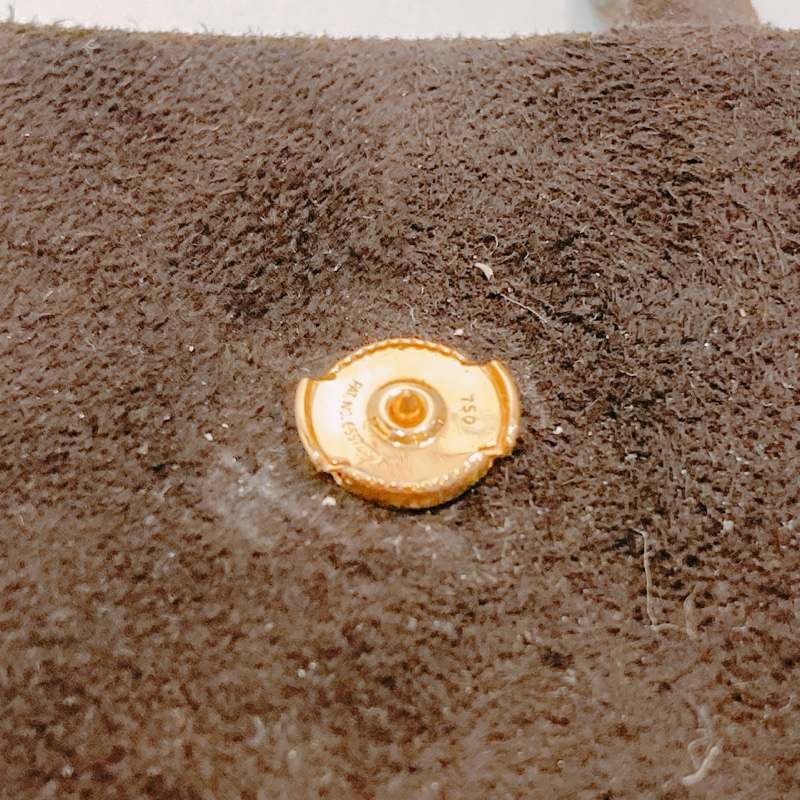 TW4652 HERMES 愛馬仕小號豬鼻系列18K玫瑰金耳環CHAINE D'ANCRE EARRINGS 18K ROSE GOLD-19