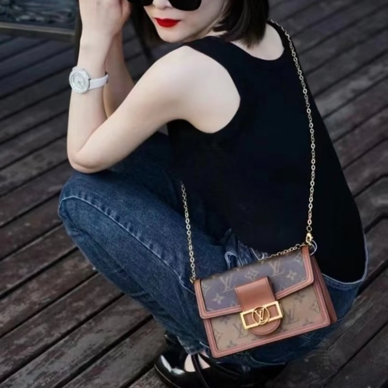 Louis Vuitton - Dauphine  WOC鏈條包-7