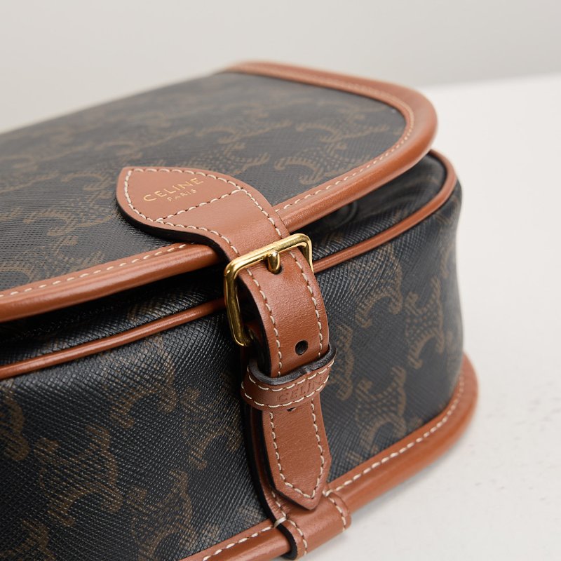 二手Celine Folco 馬鞍包-6