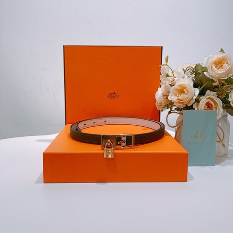 TW4653 HERMES 愛馬仕幸運鎖頭系列腰帶LUCKY 15 REVERSIBLE BELT 80CM EPSOM