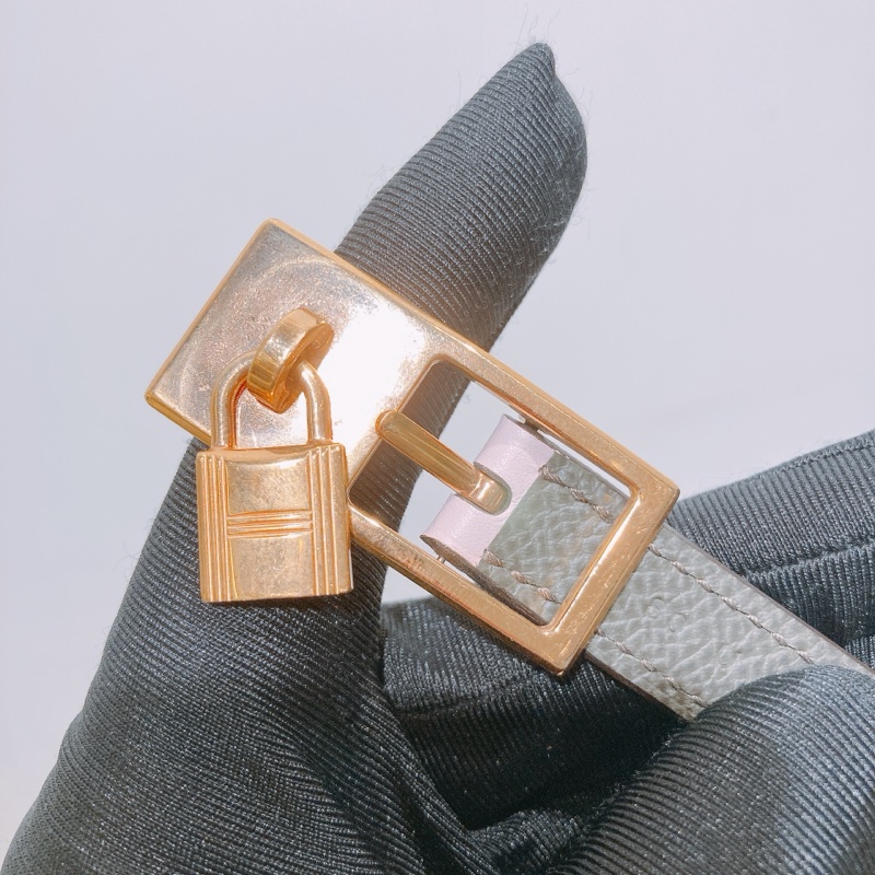 TW4653 HERMES 愛馬仕幸運鎖頭系列腰帶LUCKY 15 REVERSIBLE BELT 80CM EPSOM-22