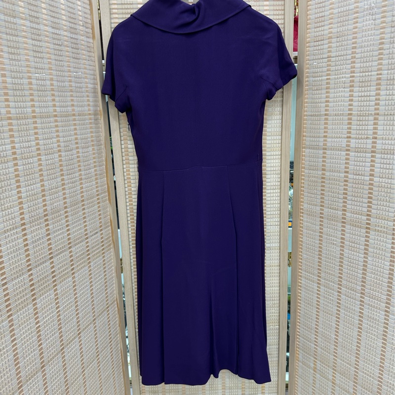 Dior 紫色真絲洋裝40碼-1