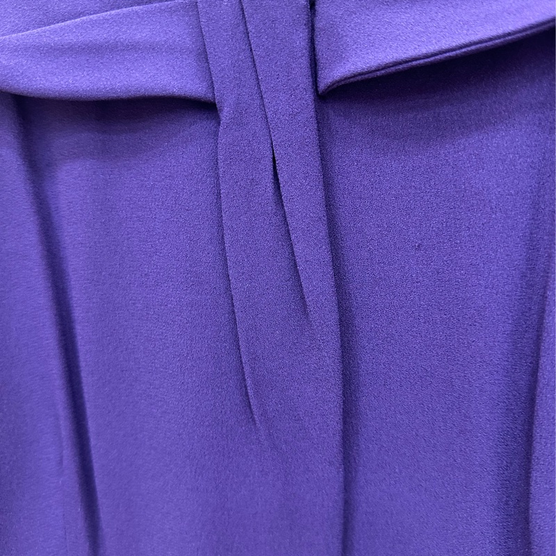 Dior 紫色真絲洋裝40碼-2