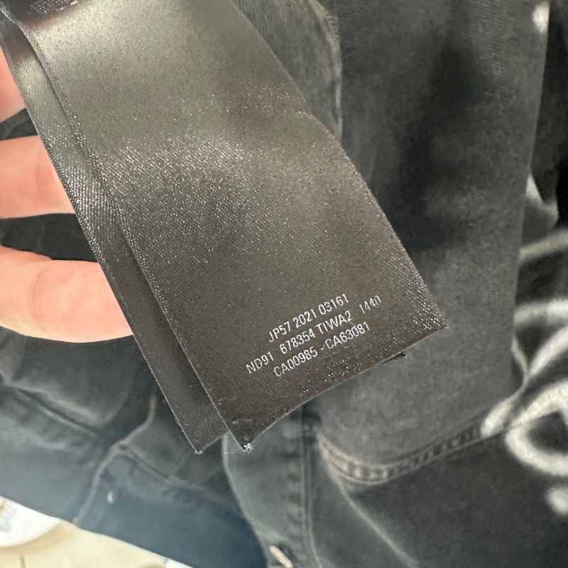 巴黎世家 Balenciaga 做舊 bb 牛仔外套 夾克-7