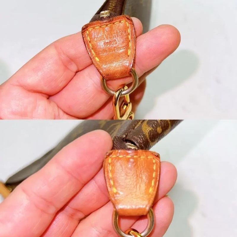 【輕巧經典✨全網最低價】LV Pochette Accessories中古 大麻將包-7